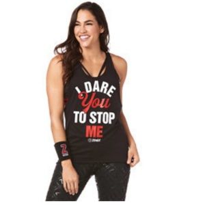 Zumba I Dare You Loose Tank